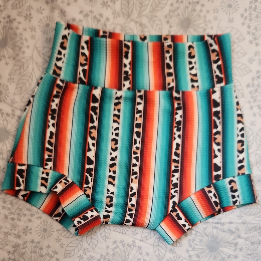 Striped Multicolor Toddler Bloomers